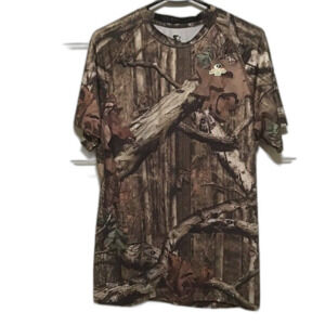 Starter Mossy Oak Break-Up Infinity Camo T-Shirt Short Sleeve Large 42/44